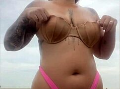 asked him to show on the beach