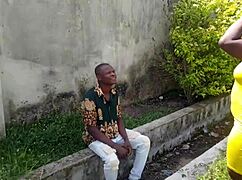 Street Boy Lures Orange Seller Into Uncompleted Building. He Fucks Her Rough Until He Cums