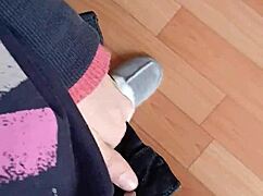 My lesbian colleague and i riskily masturbate in the office