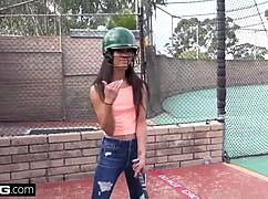 Asian Teen Aria Skye Explores Tight Pussy Adventures