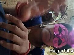 my hot horny indian wife enjoys romantic sex in saree blouse