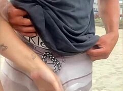 asked him to show on the beach