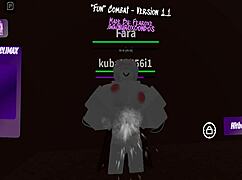 Roblox sex game featuring virtual fucking between avatars