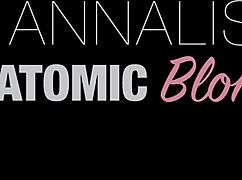 Blonde discovers anal pleasure first time