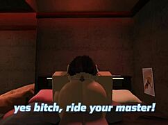 little intruder boldly seeking my cock