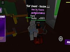 Roblox sex game featuring virtual fucking between avatars