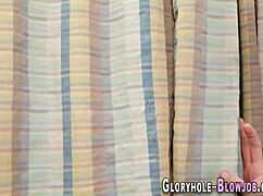 Gloryhole teen asian deeply throats and sucks big cock