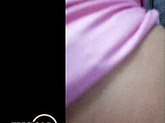 Short guy fucks and cums on big ass close up.