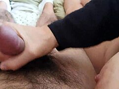 My Wife Helps With Handjob