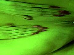 sexy diamond shows off her amazing big tits while fucking a horny man