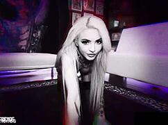 lola fae is a cum lover with a foot fetish