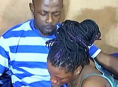 Ogpussy Ebony Black Giving His Boyfriend A Great Treat With Her Special Surprise