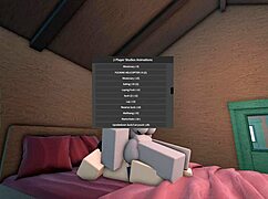 Fucking my wife in a cabin in roblox