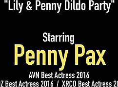 Hot redhead Penny Pax & Lily Labeau eat that sweet wet pussy