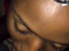 Who wants to watch a transsexual slut sucking monster cock sloppy oral?