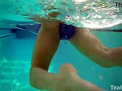 Vicky Vette in Pool with Big Tits and Pussy Licking