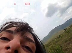 Blowjob delight at the hill