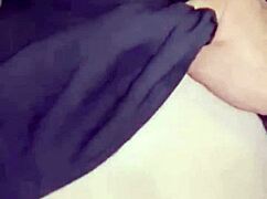 Amoosinas cums on white ass in airport wc