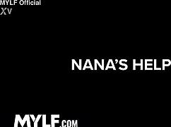 From chores to blowjobs, Tyler's new job as Nana's personal sex toy.