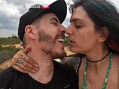 Blowjob delight at the hill