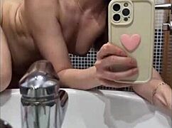 they put it all in me in the bathroom for quick sex, all recorded