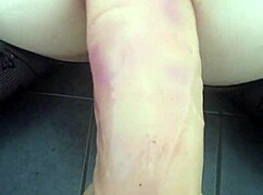 i stretch my ass with a dildo.