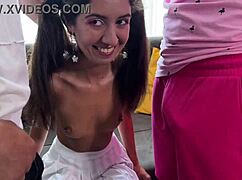 The Stranger Invites Couple For Tea But Bi Threesome Occurs