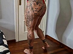 Big tits muscular milf Danaxmuscles the bitch sucking and fucking neighbor trailer