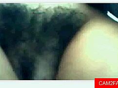 a sexy teen performs an intimate masturbation session on webcam