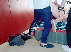 Bff Swaps Boyfriends And Pussies After Party Fuck