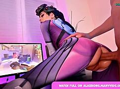 Anal Double Penetration Overwatch Cosplay Alicebong