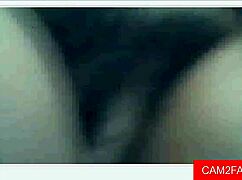 a sexy teen performs an intimate masturbation session on webcam