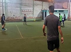 Cachada DMP and Picasso Show Off Big Cocks in Voyeur Scene