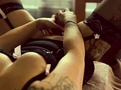 Window Pussy Play with Dirty Talking