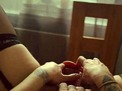 Window Pussy Play with Dirty Talking