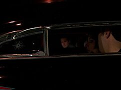 fuck her on the car hood, huge cumshot on voluptuous body