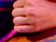 Glamour lesbian clit licking rimming girlfriend