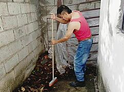 The beautiful perverted busty boss fucks her old employee hard in the homemade video