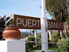 denise klarskov on trip to malaga spain flashing publicly