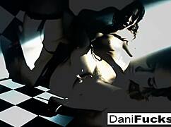 Sexy Dani Daniels Flaunts Amazing Tits and Wet Pussy in Bold Display