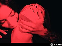 tattoed dominatrix turns redhead into her sex slave - mag numb mind controlling lesbian vampire fuck?