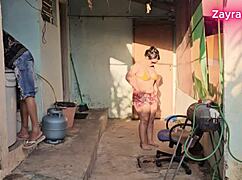 Edjunior Boldly Fucks Me Hard in the Inn After I Called Him for Repair with Big Ass Action