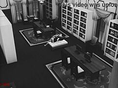 Wife Cheats And Fucks Stranger At Library Security Cam
