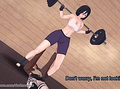 Mikasa And Eren Explore Suggestive Training In Attack On Titan Game