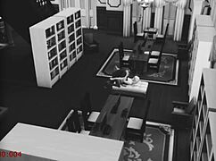 Wife Cheats And Fucks Stranger At Library Security Cam