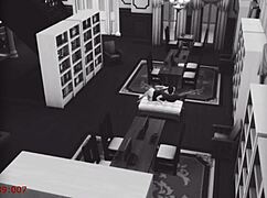 Wife Cheats And Fucks Stranger At Library Security Cam