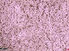 Luminous blonde beauty poses for a sexy photoshoot on the sofa