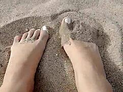 I tease my feet lover with these movements