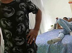 Hot Blonde Fucked By Two Bbc In Double Penetration