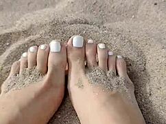 I tease my feet lover with these movements